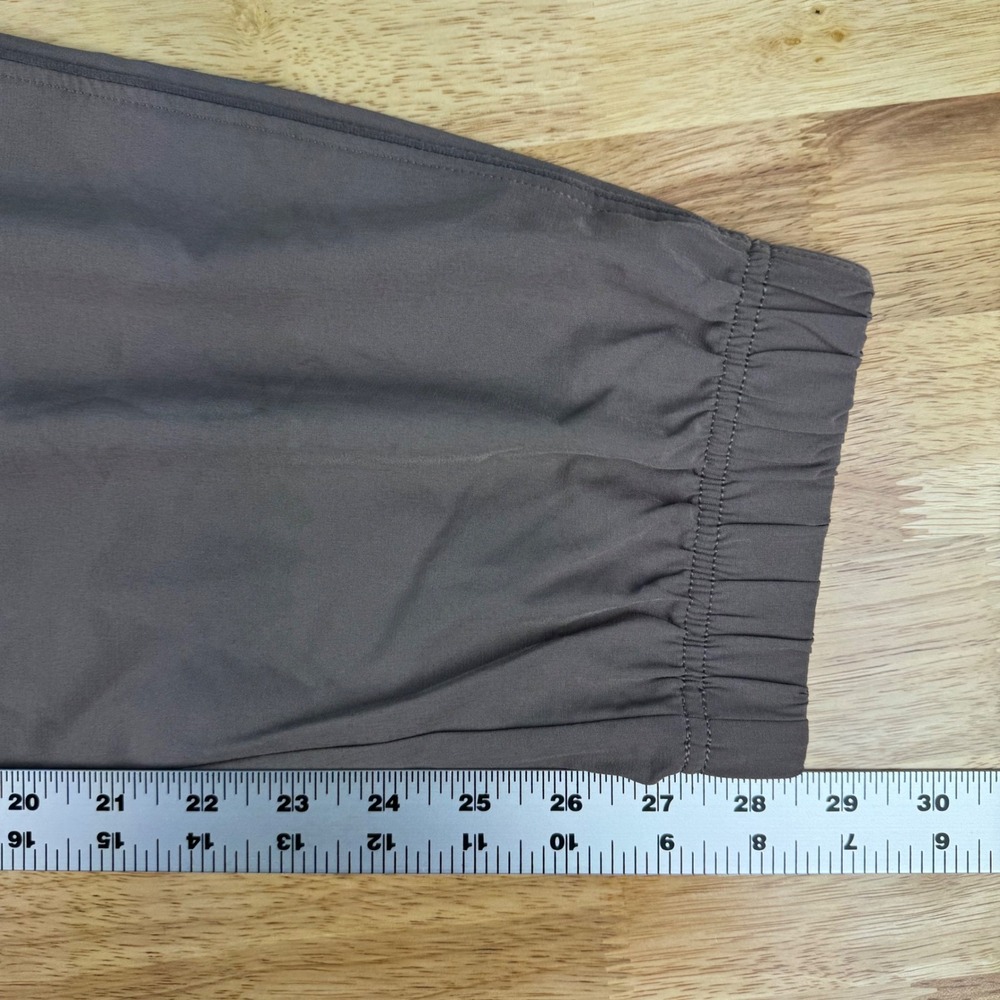 NEW Spanx On The Move Jogger Womens Large Smoke Brown Pull On Performance Pants - Picture 7 of 7